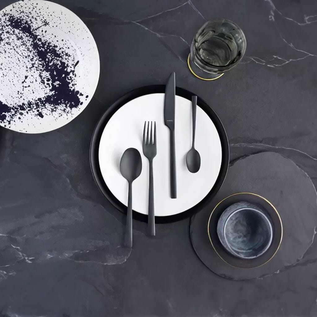 Amefa - Metropole 24-delige Bestekset - Zwart Bestekset Amefa