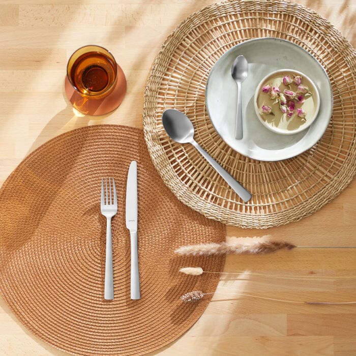 Amefa - Ventura 6 Theelepels - Mat Zilver Theelepels Amefa