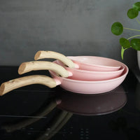 Ensemble de 2 poêles à frire Cook & Pan - Blush