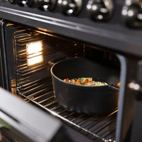 Cook & Pan - Signature Gietijzeren Braadpan 28 cm - 6.5 liter Braadpan Cook & Pan