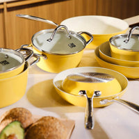 Cook & Pan - Sunny Side Koekenpannenset 3-delig Pannenset Cook & Pan