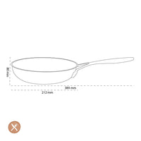 Demeyere - Industry 5 Koekenpan 20 cm Koekenpan Demeyere