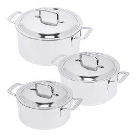 Demeyere - Intense 5 Cookware set 3-piece Demeyere - Intense 5 Kookpannenset 3-delig Pannenset Demeyere