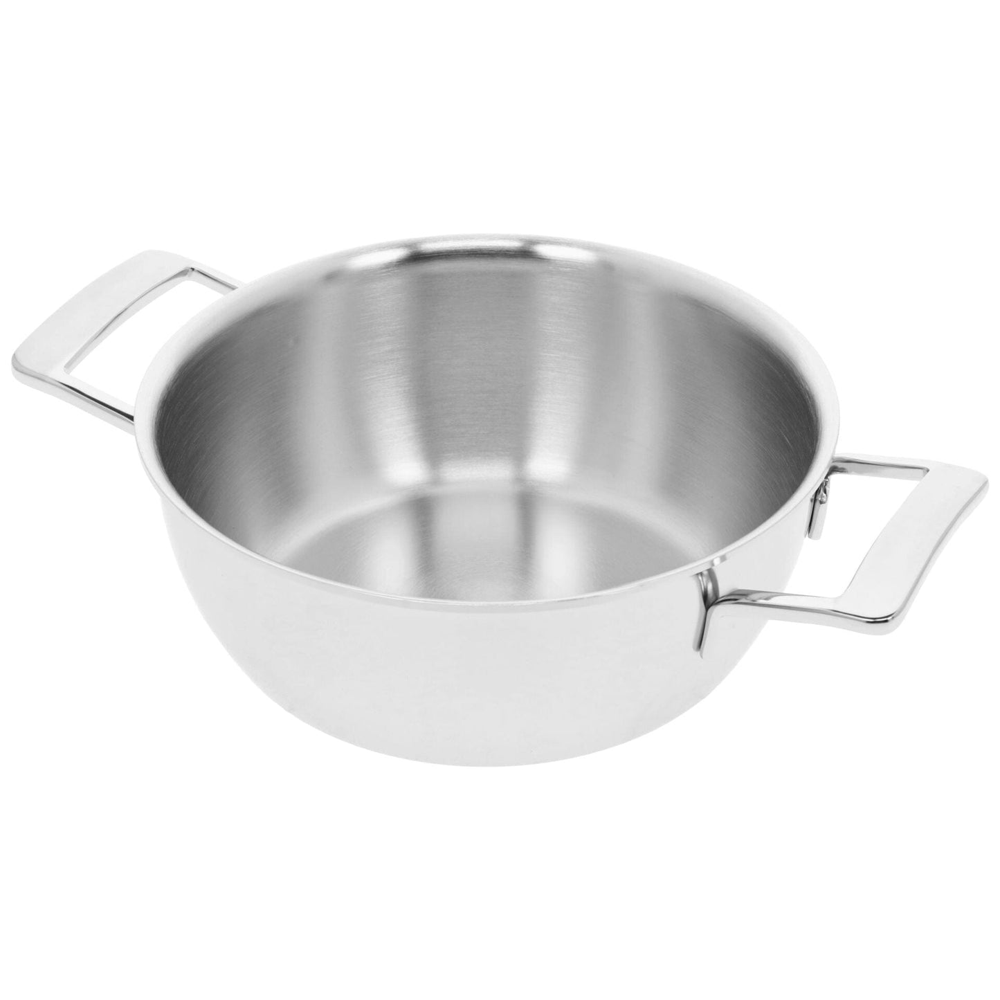 Demeyere - Silver 7 Conische sudderpan 28 cm met dubbelwandig deksel Braadpan Demeyere
