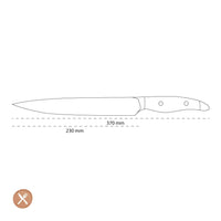 Kai Shun - Nagare Black Vleesmes (23,0 cm) Kai Shun