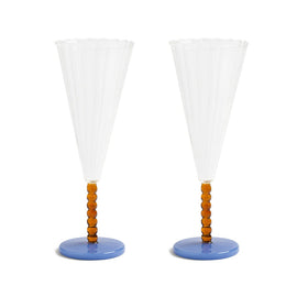 &Klevering - Flûte perle ambre lot de 2 Bezig met laden...