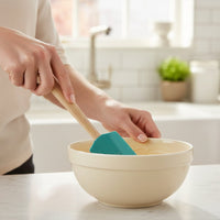 Le Creuset - Premium medium lepelspatel Bleu Riviera Spatel Le Creuset