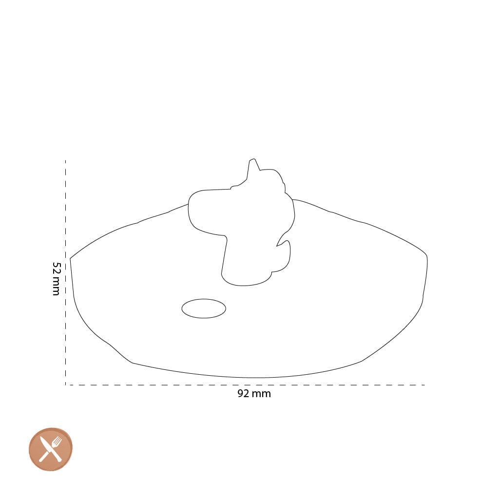 Leonardo - BAMBINI Drinkglas Deksel Eenhoorn Roze Waterglazen Leonardo