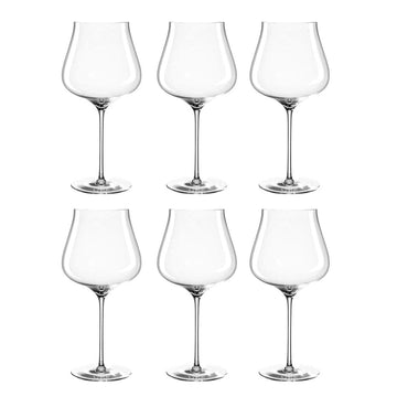 Leonardo - BRUNELLI Bourgondisch Wijnglazen 770ml - 6 stuks Rode wijnglazen Leonardo