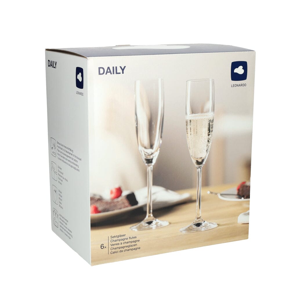 Leonardo - Champagne 200ml Daily Champagne glazen Leonardo