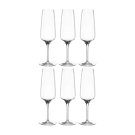 Leonardo - CESTI Champagne Glasses 240ml - Pack of 6 Leonardo - Champagne 240ml CESTI Champagne glazen Leonardo