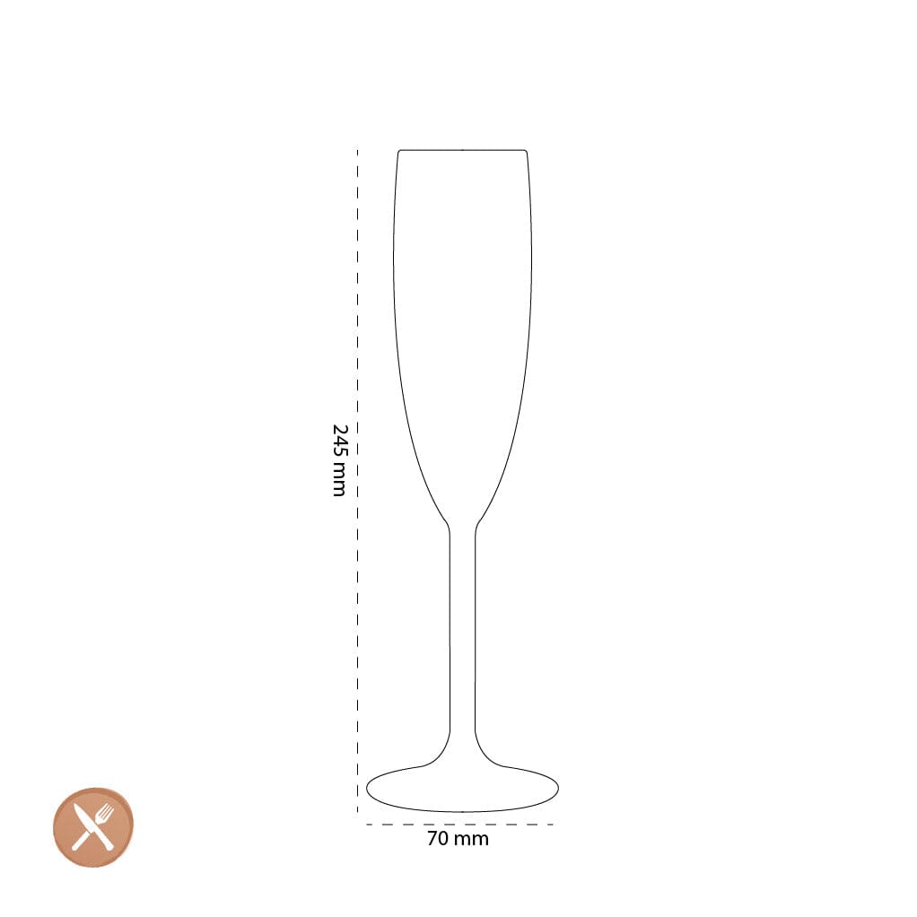 Leonardo - DAILY Champagne Glazen 200ml - 6 stuks Champagne glazen Leonardo