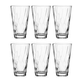 Leonardo - Twist Long Drink Glass 300ml - Pack of 6 Leonardo - Drinkglas Twist 300ml Leonardo