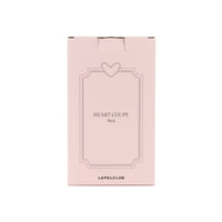 Lepelclub - Campagne Coupe - Hart - Rood Champagne glazen LepelClub