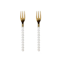 Lepelclub - Fourchettes à pâtisserie - Perle - Lot de 2 LepelClub