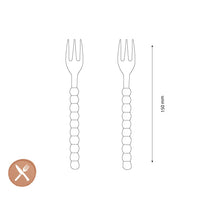 Lepelclub - Fourchettes à pâtisserie - Perle - Lot de 2 LepelClub