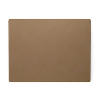Lind DNA - Placemat Vierkant L Nupo Klei Bruin Placemat Lind DNA