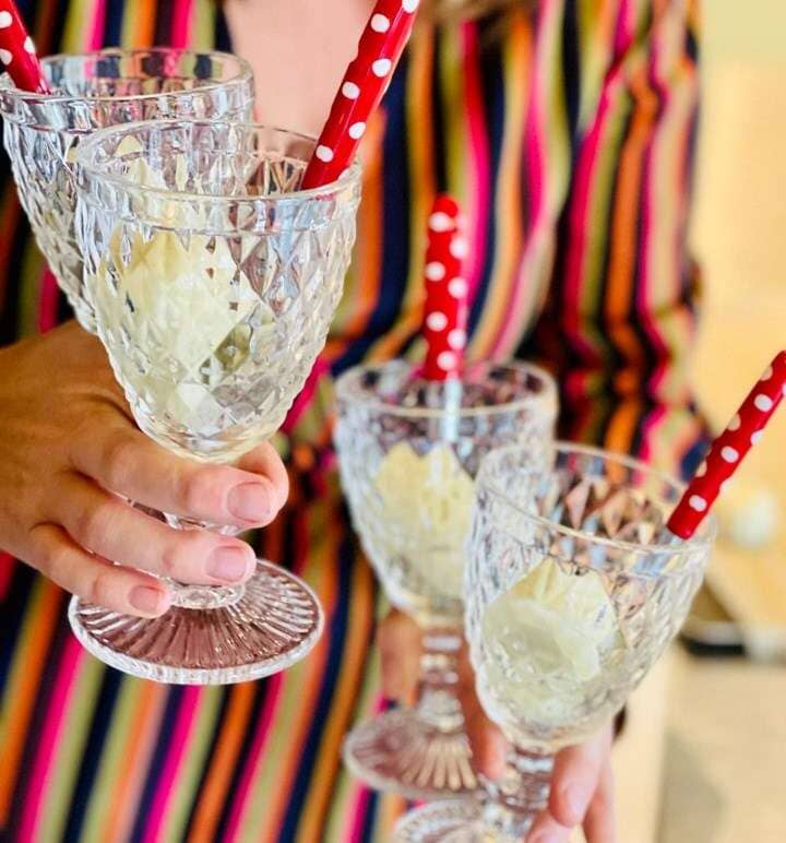 Medard de Noblat - Diamond - Wine Glass 20cl - Smoked (set of 6) Medard de Noblat