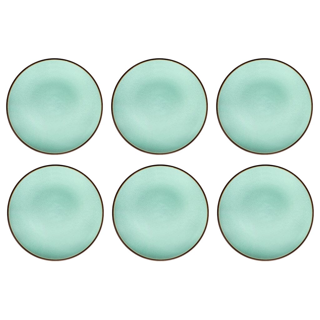 Medard de Noblat - Feeling Jade - Dessertbord 21 cm (set van 6) Dessertborden Medard de Noblat