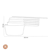 OXO - Maatschep set 5 stuks Maatlepel OXO