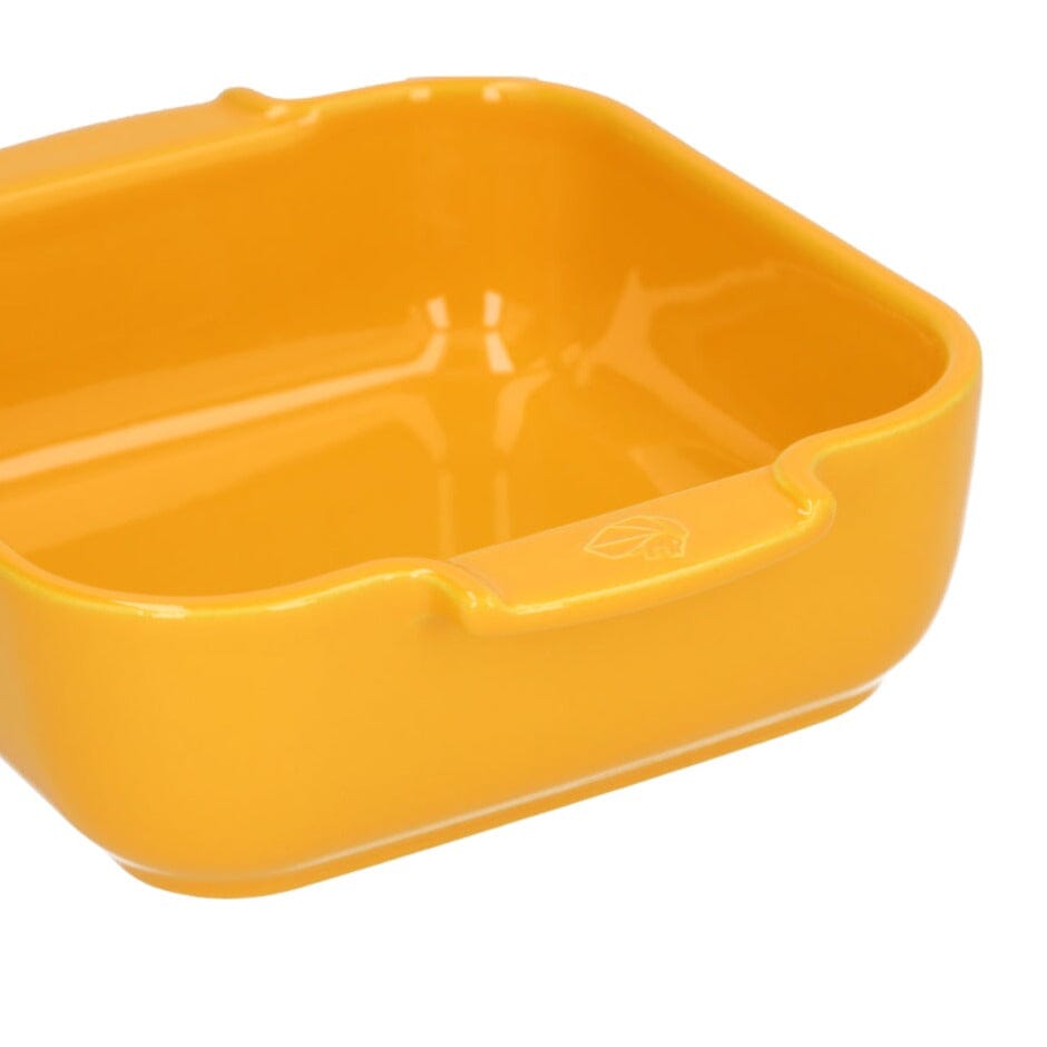 Peugeot - Appolia Ovenschaal Vierkant 21 cm Saffraangeel Ovenschaal Peugeot