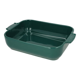 Peugeot - Appolia Oven dish Rectangular 32 cm Forest green Peugeot - Appolia Rechthoekige ovenschaal 32 cm bosgroen Peugeot