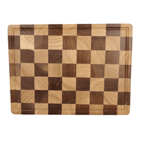 Shinrai Japan - Schaak Snijplank Acaciahout - 40 x 30 x 4.5 cm Houten snijplank Shinrai Japan