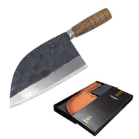 Couteaux Shinrai - Ensemble de 3 couteaux marron + planche à découper