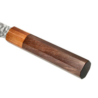 Couteaux Shinrai - Kigami Exclusive Damascus 5 pièces - Couteau de chef + Couteau à pain + Nakiri + Couteau de bureau + Couteau d'office Ensemble de couteaux Shinrai Knives