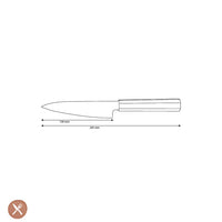 Couteaux Shinrai - Couteau de bureau Damas exclusif Kigami 13 cm Couteau de bureau Couteaux Shinrai