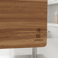 Shinrai Knives - Magnetisch Messenblok Stans - Acaciahout Magnetisch messenblok Shinrai Knives