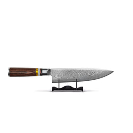 Shinrai Knives - Micarta Jewels Damascus Chef's Knife 20 cm Shinrai Knives - Micarta Jewels 3-delige Messenset - Koksmes + Nakiri + Santoku Messenset Shinrai Knives