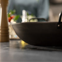 Skottsberg - Poêle Wok Wadjan 33 cm en acier au carbone Skottsberg