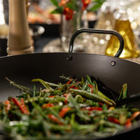 Skottsberg - Poêle Wok Wadjan 33 cm en acier au carbone Skottsberg