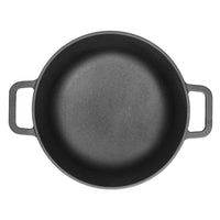 Skottsberg - Cast Iron Braadpan 28 cm rond met deksel Braadpan Skottsberg