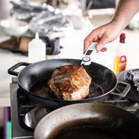 Skottsberg - Cast Iron Braadpan 31,5 cm rond met deksel Braadpan Skottsberg