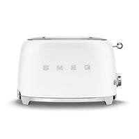 Smeg - Grille-pain | Blanc mat | années 50 | Grille-pain 2x2 Smeg