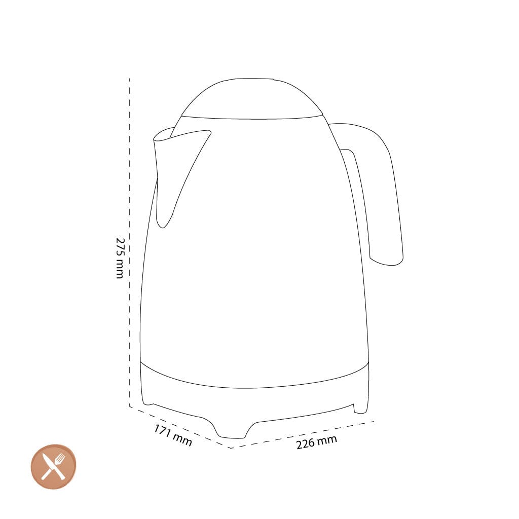 Smeg - Waterkokers | Roze | Jaren 50 | Variabele waterkokers Smeg