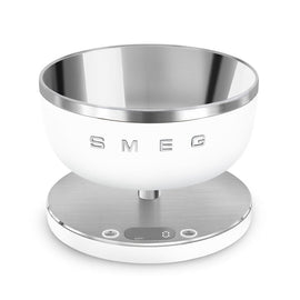 SMEG - Digital Scale 5KG Matt White SMEG - Weegschaal Digitaal 5KG Mat Wit Keukenweegschaal Smeg