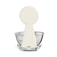 SMEG - Weegschaal Digitaal Jaren 50 Crème Keukenweegschaal Smeg