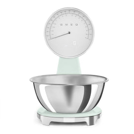 SMEG - Scale Digital 50s Water Green SMEG - Weegschaal Digitaal Jaren 50 Watergroen Keukenweegschaal Smeg
