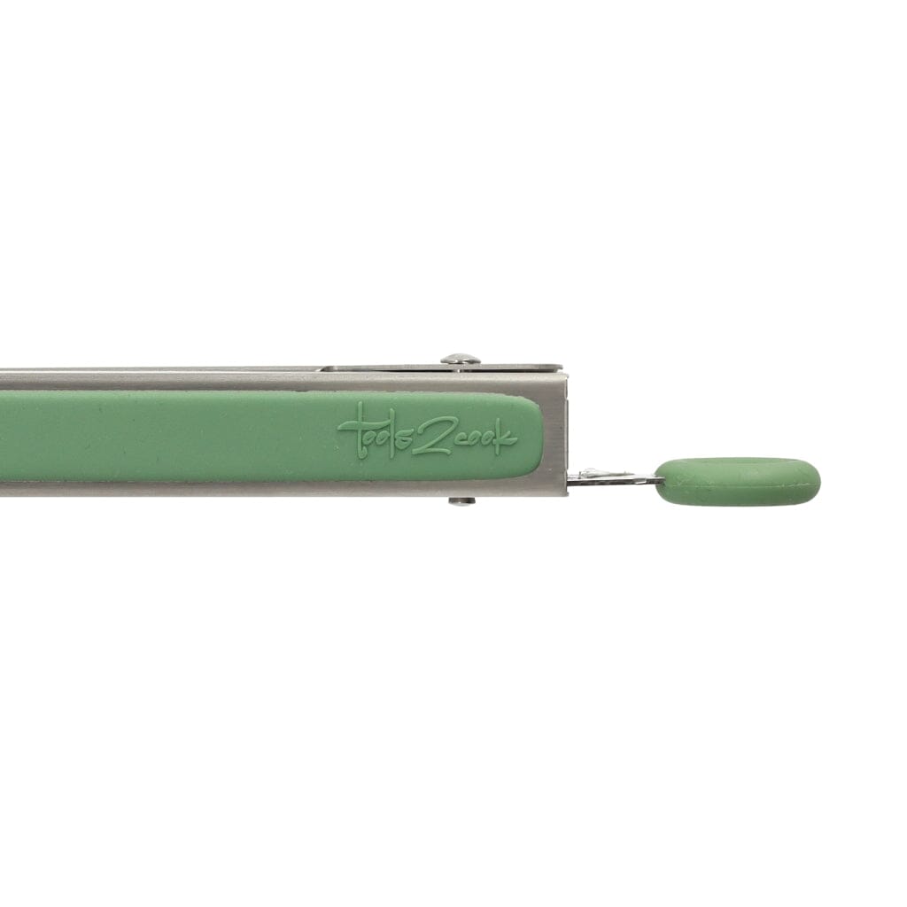 Tools2Cook - Siliconen Keukentang Sage Green Serveertang Tools2Cook