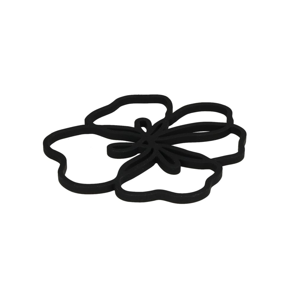 Tools2Cook - Siliconen Onderzetter Anemone Black Onderzetter Tools2Cook