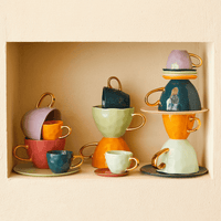 Urban Nature Culture - Good Morning - Cappuccino Mok - Blue Green Urban Nature Culture