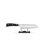 Wusthof - Classic Ikon Santoku met kuiltjes 17 cm Santokumes Wusthof