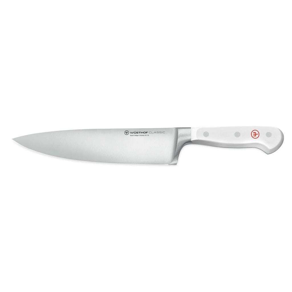 Wusthof - Classic Messenset 6-delig met Santoku Wit met blok Messenset met blok Wusthof