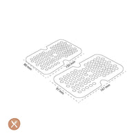 Zwilling - Fresh & Save Inlegrooster glazen dozen M/L 2-delig Zwilling