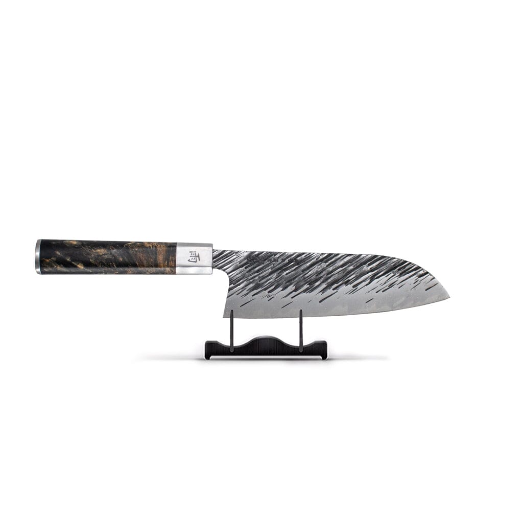 Ame - Japanse Santoku Rain Pattern 18 cm Santoku mes Satake