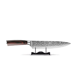 Shinrai Knives - Hammered stainless steel - Chef's knife 20 cm Hammered RVS Series - Koksmes 20 cm Shinrai Japan