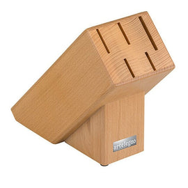 Artelegno - Milano Knife block for 5 Knives - Beech wood Italiaanse messenblok Beukenhout - 5 messen Artelegno
